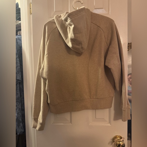 Athleta Womens Forever Fleece 1/2 Zip Hoodie Medium - Picture 2 of 3